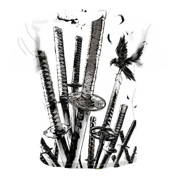 

men's t-shirts retro beauty harajuku t-shirt o-neck 3d design short sleeve shirt summer music size xxs -6xl 202 1, White;black