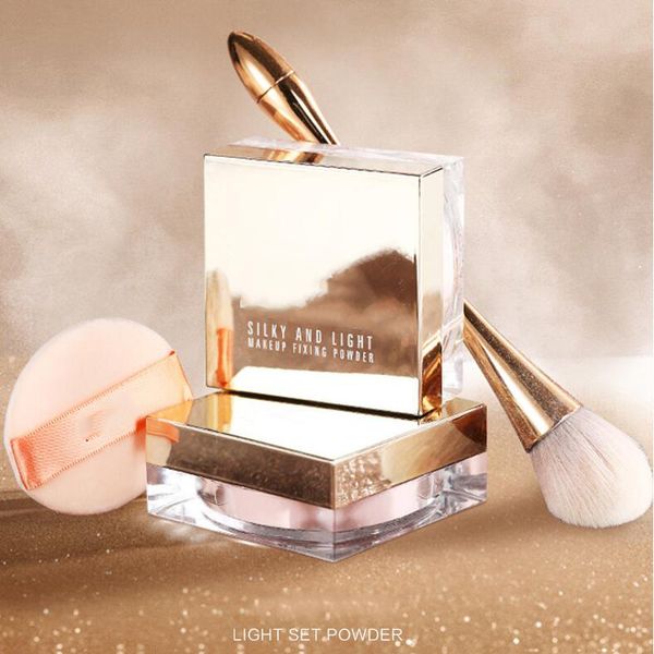 

own brand cosmetics oil control translucent setting loose powder wholesale light shimmer matte makeup foundation