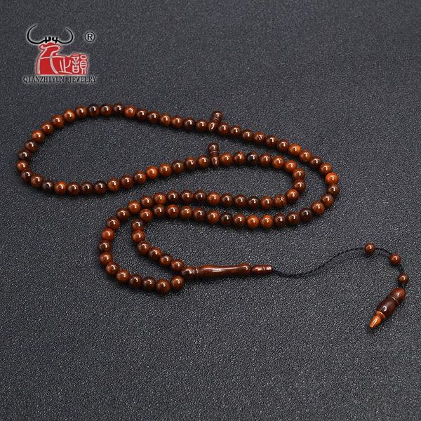

beaded, strands msl0023 rosary beads 99 prayer natural palm fruit kuka tasbih charm bracelet 4-10mm dyed brown, Black