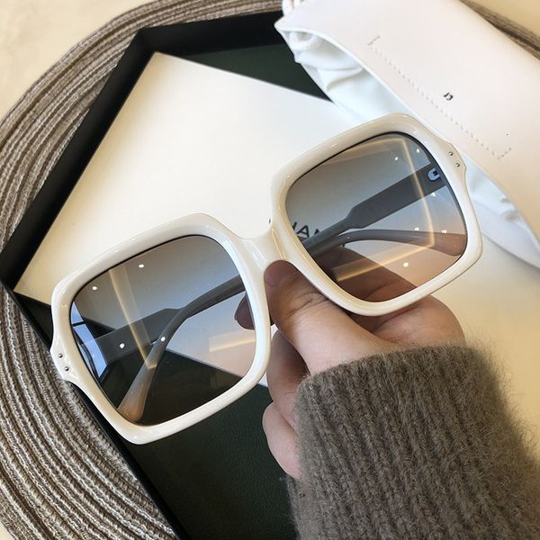 

sunglasses mayten luxury square women frame super big tea sun glasses female vintage gradient male oculos feminino eyewear, White;black