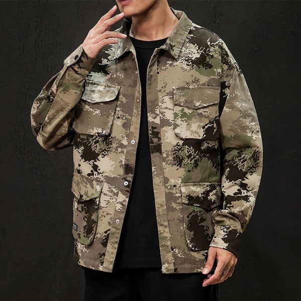 

men's jackets brand clothing autumn military camouflage casual fashion hoodie zipper plus size jacket tactical windbreakers, Black;brown