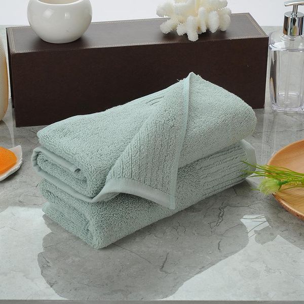 

towel 3pcs 36*76 cm cotton towels luxury thickened cloth for home bathroom super absorbent 10 colors travel soft