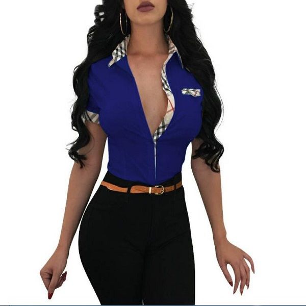 

women's blouses & shirts fashion women 2022 white turn down collar office summer shirt tumblr ladies blusas femininas corset blouse
