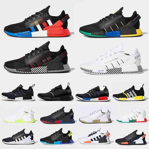 

dazzle camo r1 mens running shoes aqua tones mexico city metallic core black munich men women outdoor trainers sports sneakers 36-45