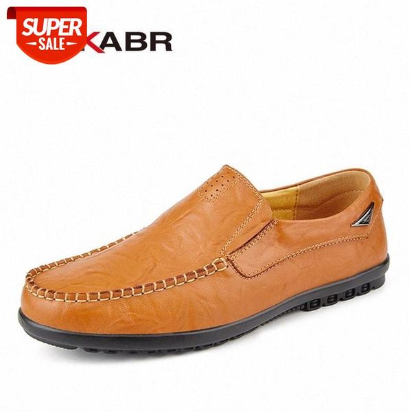 

DEKABR Men Loafers Shoes Split Leather Casual Sneakers Male Fashion Carved Boat Footwear Light Soft Dress Office Shoes For Men #TT64