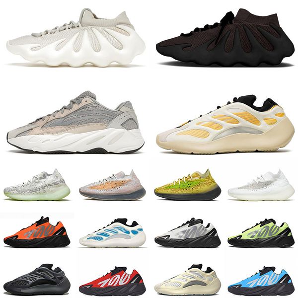 

700 kanye sports v3 running shoes 450 mens womens alien 380 azael sun cloud white dark slate vanta cream hylte glow alvah safflower sneakers, White;red
