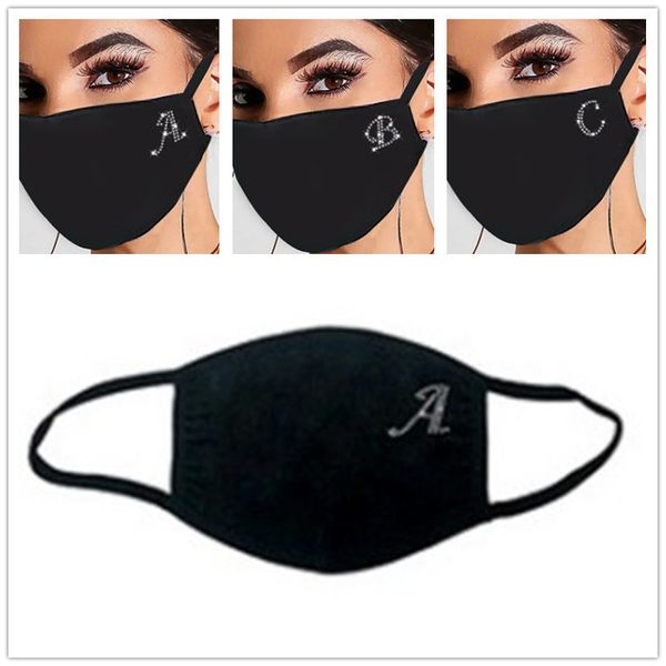 

letter mask drill autumn and winter windproof cold proof warm mask