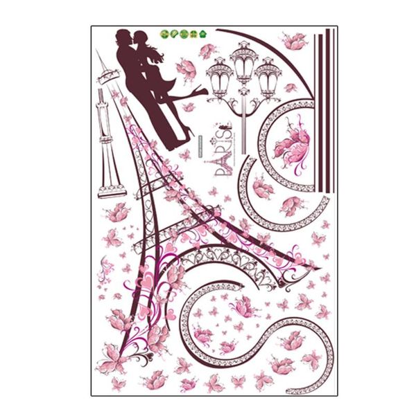 

waterproof wall stickers romance decoration poster home decor diy room sticker