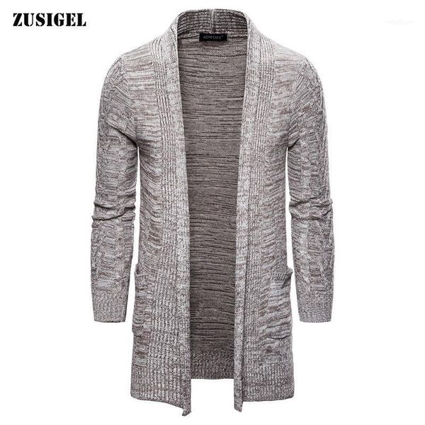 

autumn winter solid wool long cardigan mens sweater slim fit full sleeve casual knit christmas sweaters coat for men1, White;black