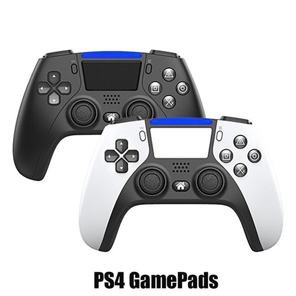 

bluetooth wireless controller for ps4 ps5 vibration joystick gamepad game handle controllers for play station without logo with retail box