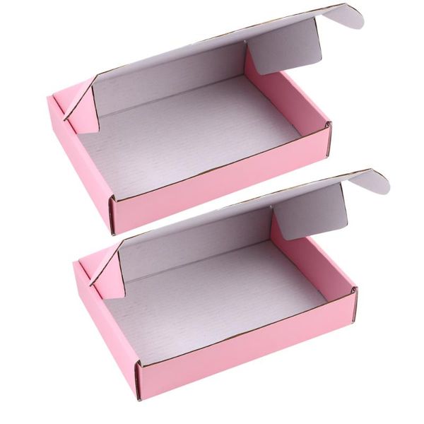 

gift wrap 1 set paper small airplane boxes packaging box corrugated board case