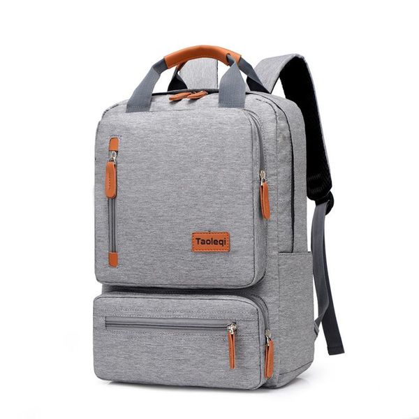 

backpack casual business men computer light 15.6-inch lapbag 2021 lady anti-theft travel gray
