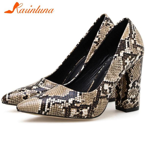 

dress shoes karin ol shallow high heels pumps elegant pointed toe heeled women 2021 trendy office animal print, Black
