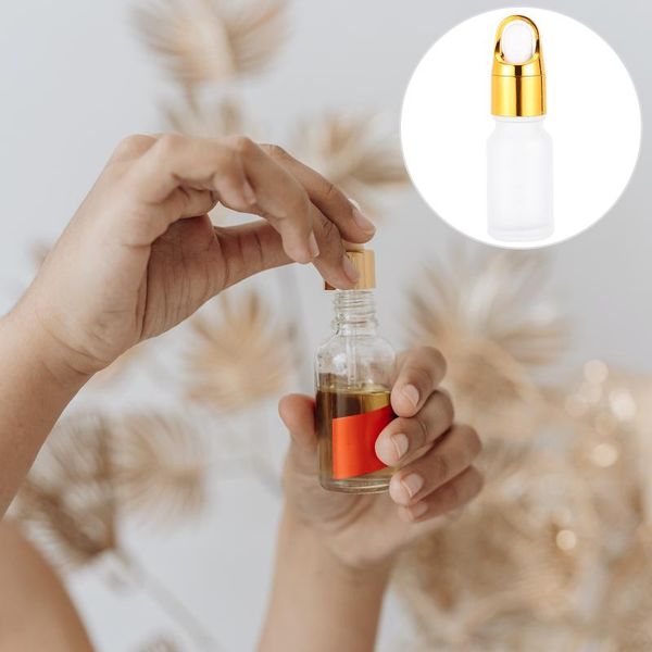 

storage bottles & jars 10pcs essential oils dropper portable glass lotion (10ml)