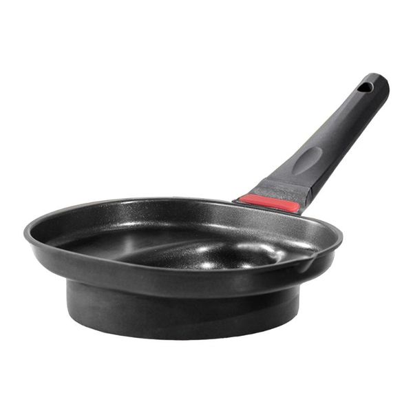 

pans 1pc non-stick frying pan omelet with mold rice for home (black)