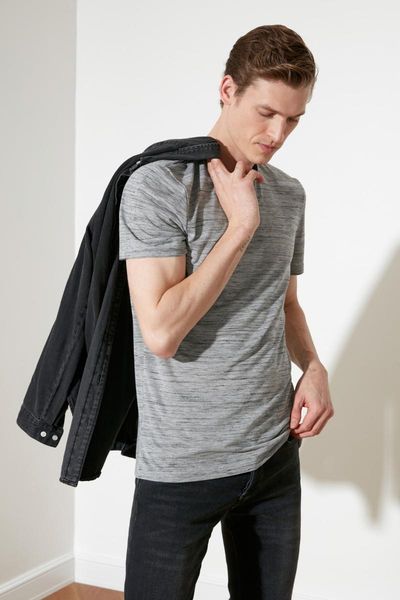 

men's t-shirts trendyol men 's regular fit t-shirt tmnss21ts1549, White;black