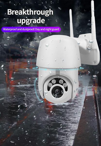 

cameras 2mp wifi auto tracking ir vision wireless surveillance p2p mobile control wire security camera