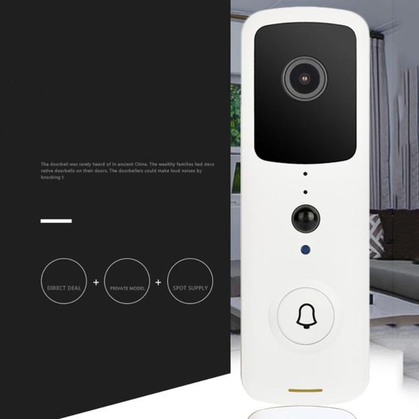 

doorbell video door intercom wireless smart home ip bell camera alarm ir night vision without battery (w doorbells