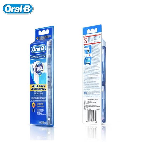 

electric toothbrushes & replacement heads oral b genuine replaceable brush precision clean rotation toothbrush 4 eb17/eb18/eb20/eb25/eb30/eb