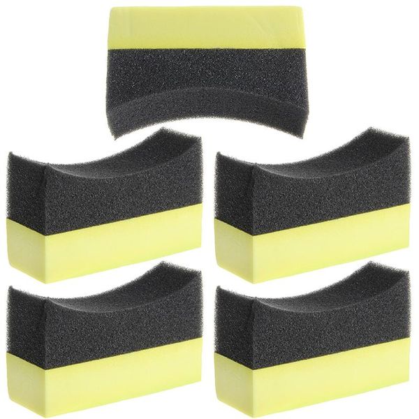 

car professional tyre tire dressing applicator curved foam sponge pad r9cc