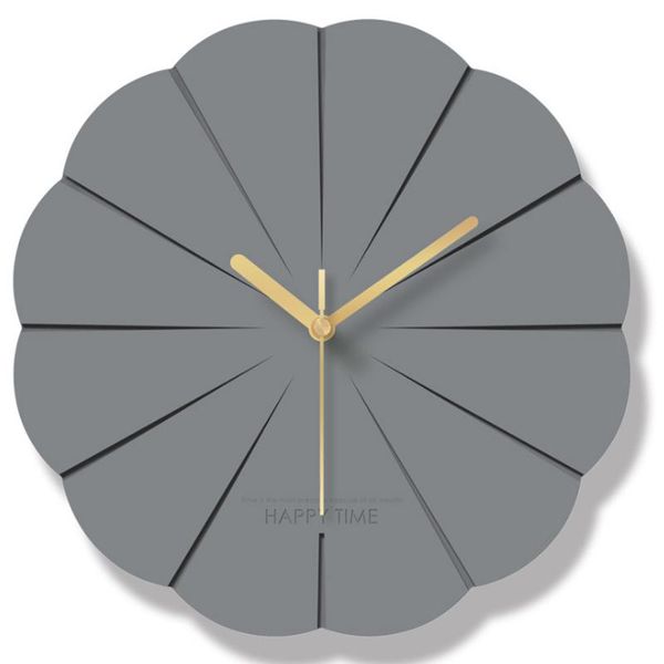 

wall clocks laser cut lotus shape acrylic creative clock household mute living room bedroom minimalist modern decorative watch