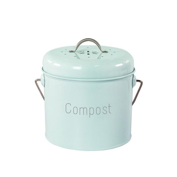 

waste bins compost bin 3l - kitchen composter for food coal filter,light green