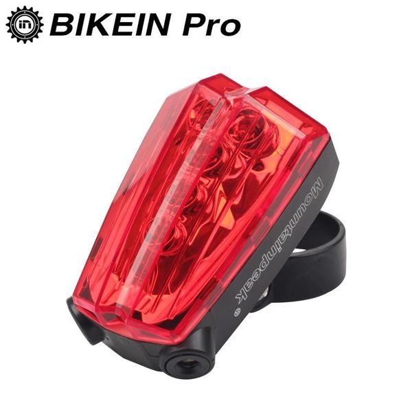 

bike lights bikein cycling bicycle laser taillight night riding led light mtb rear lamps waterproof safety warning accessories