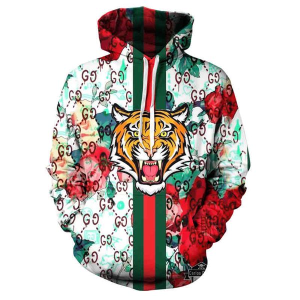

2020 autumn new creative polyter casual men's and women's plus size hoodie, Black