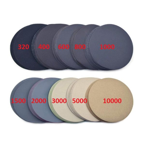 

320-10000 grit sanding disc durable grinding hook&loop metal polishing care products