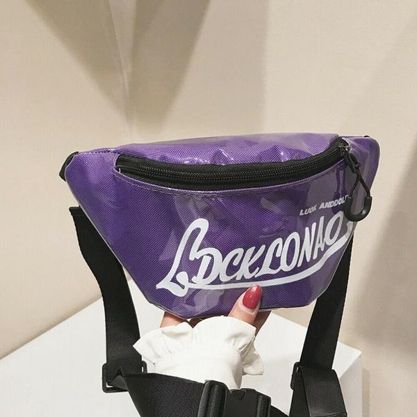 

women waist jelly chest bag belt pouch hip bum fashion small travel purse crossbody bags