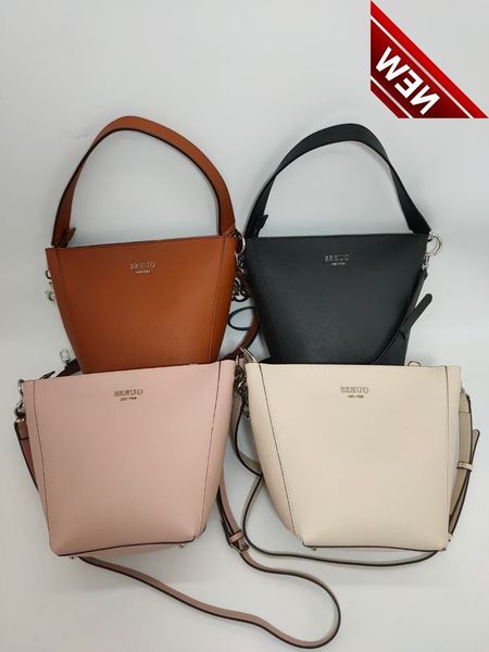 

gs2022 new simple solid color bucket versatile portable single shoulder messenger women's bag