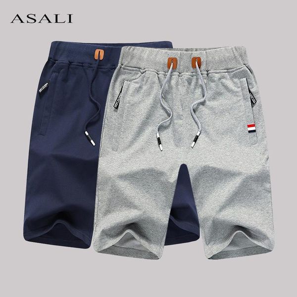 

summer men shorts stretch casual gym 2021 brand mens board slim fit short joggers pants breathable sportswear men's, White;black