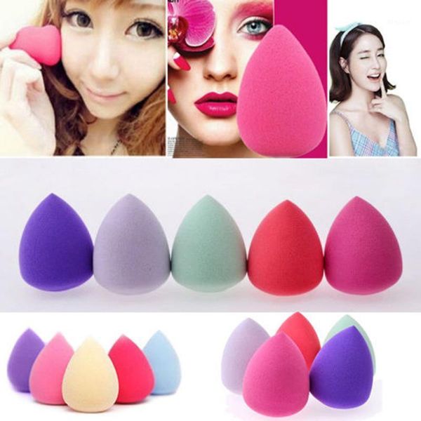 

1pcs soft cosmetic puff smooth women's makeup foundation powder sponge beauty make up tools accessories gourd shape1