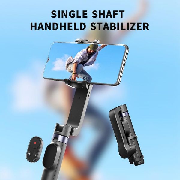 

selfie monopods mn01,single-axis stabilizer cellphone tripod for phone,handheld gimbal stick, uitable vlog action camera