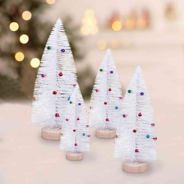 

decorations mini pvc pine needle dusting desksmall christmas tree ornaments