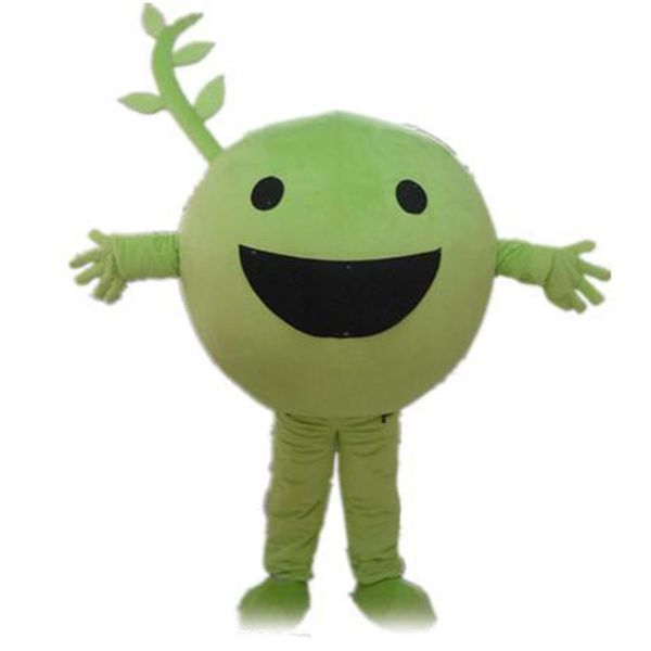 Хэллоуин зеленый росток талисмана костюм высокое качество настроить мультфильм аниме тема персонаж персонаж взрослый размер карнавал рождественское платье