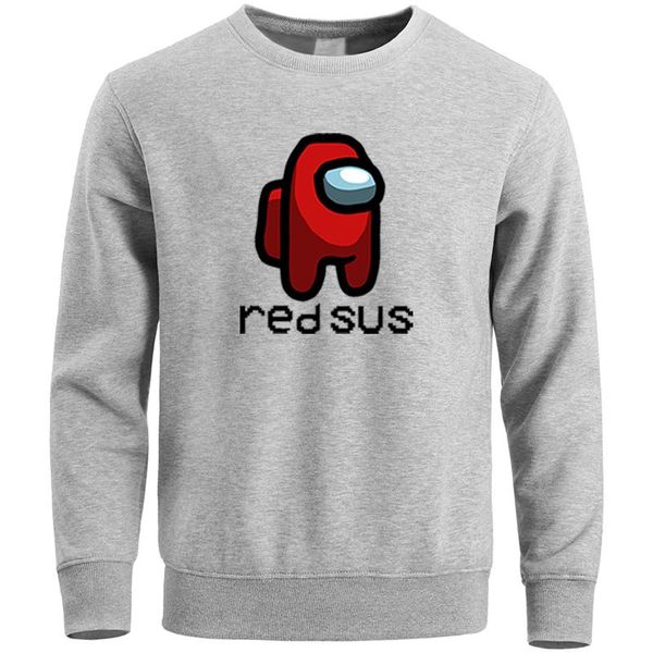 

red crewmate impostor man hoodies sweatshirts men hoodie sweatshirt spring autumn crewneck pullovers streetwear hoody men's &, Black
