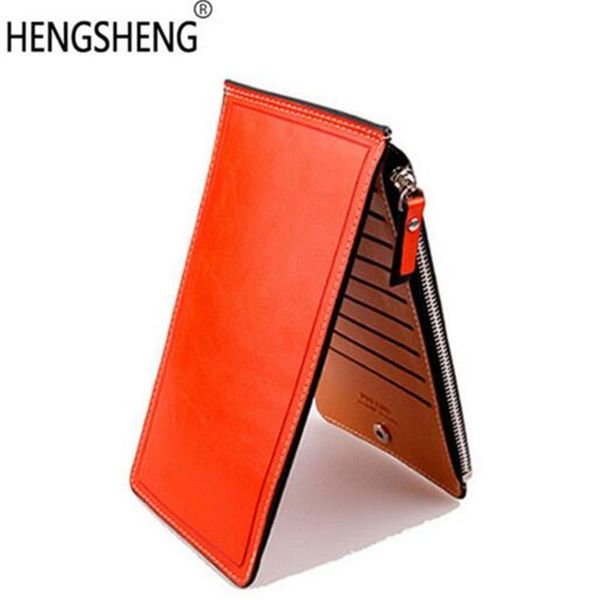 

slim long designer perse men women wallet luxury female clutch women's purse coin money bag walet cuzdan portomonee wallets, Red;black