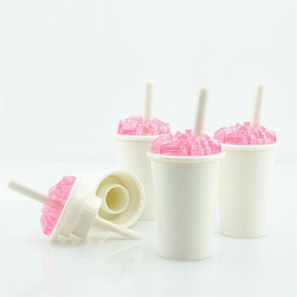 

storage bottles & jars lip glaze empty tube 6ml lovely pink gloss gistck cosmeitcs container wholesale bulk