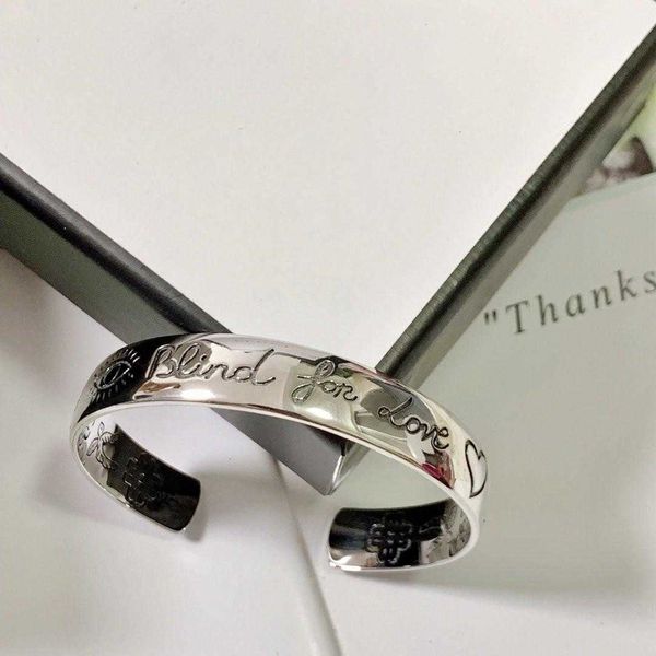 

adjustable open bracelet silver-plated silver bracelet for couple bracelet silver-plated bracelets supply, Black