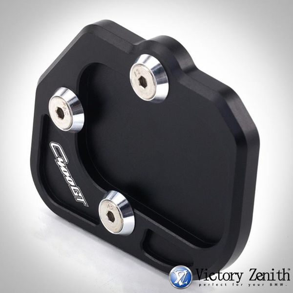 

other motorcycle parts c400 gt logo accessories stand pad plate for c 400 c400gt 400gt all year kickstand enlarger support extension