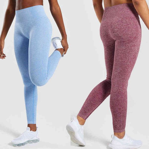 

seamless leggings women fitness yoga leggins mujer high waist push up women's sports pants gym tights exercise female clothing, Black