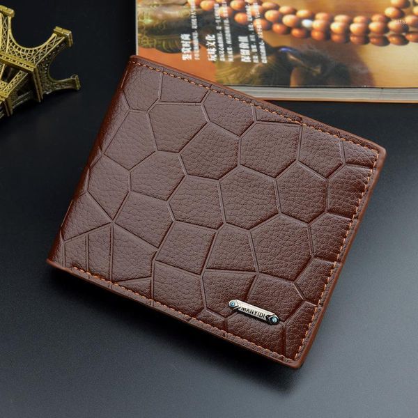 

wallets selling men leather wallet short slim male purses money clip portomonee carteria.1, Red;black
