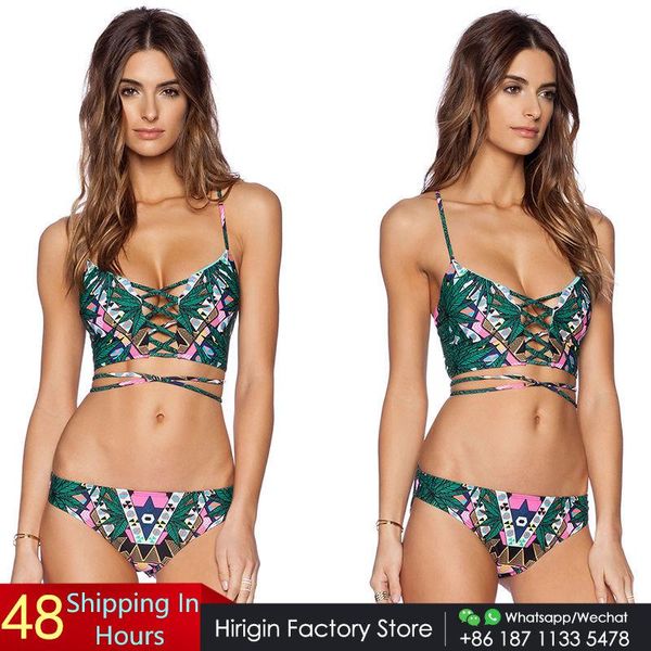 

one-piece suits plus size swimwear women swimsuit vintage bathing suit 2021 retro larger swimsuits print beachwear