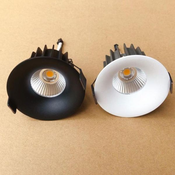 

downlights high power dimmable led downlight light cob ceiling spot 5w 7w 10w 12w 15w 85-265v recessed lamps lights indoor lighting