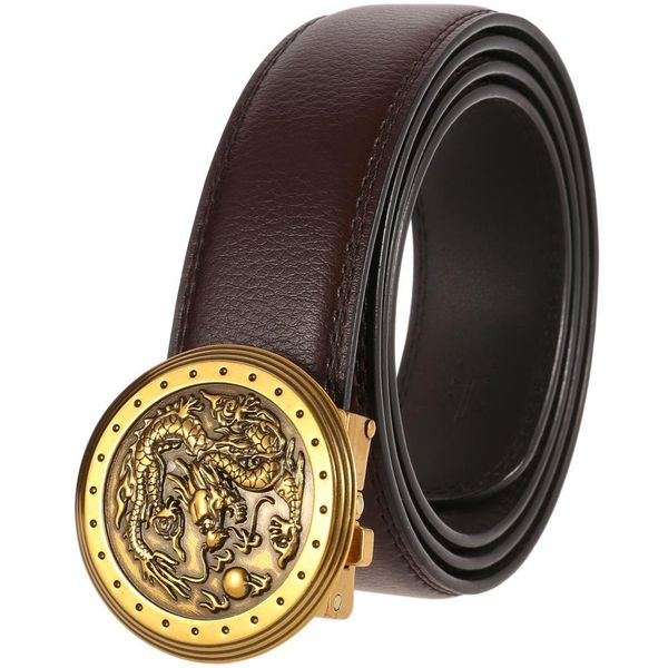 

belts men's two layer leather belts fashion ly36-222439-1, Black;brown