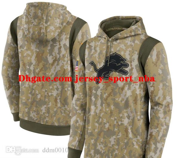 

men's women youth detroitlionscamo 2021 salute to service therma performance pullover hoodie, Black