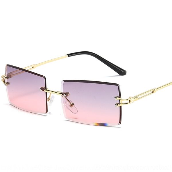

avp2 rimless cut cycling edge women's square net outdoor red gradually changing color trend sunglasses sale eyeglass sunglasses, White;black