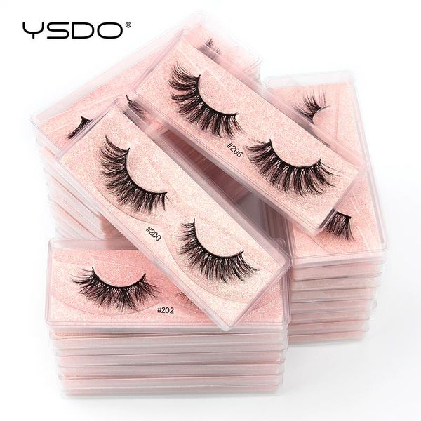 

wholesale eyelashes 4/10/50/100 pcs dramatic 3d mink lashes in bulk makeup natural fluffy false long soft fake
