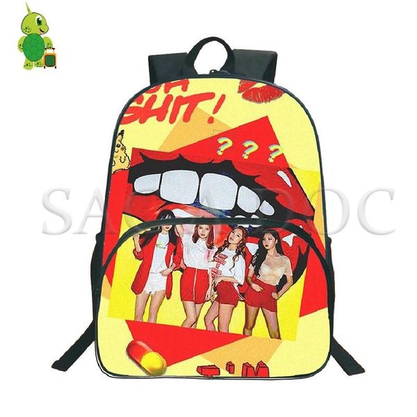 

backpack kpop mamamoo girls collages women men casual travel bags school for teenagers boys moo fans gift